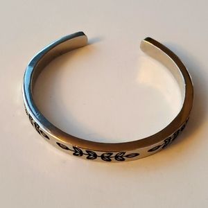 Boutique Silver Tone Bangle Bracelet I Couldn't Say I Do Without You